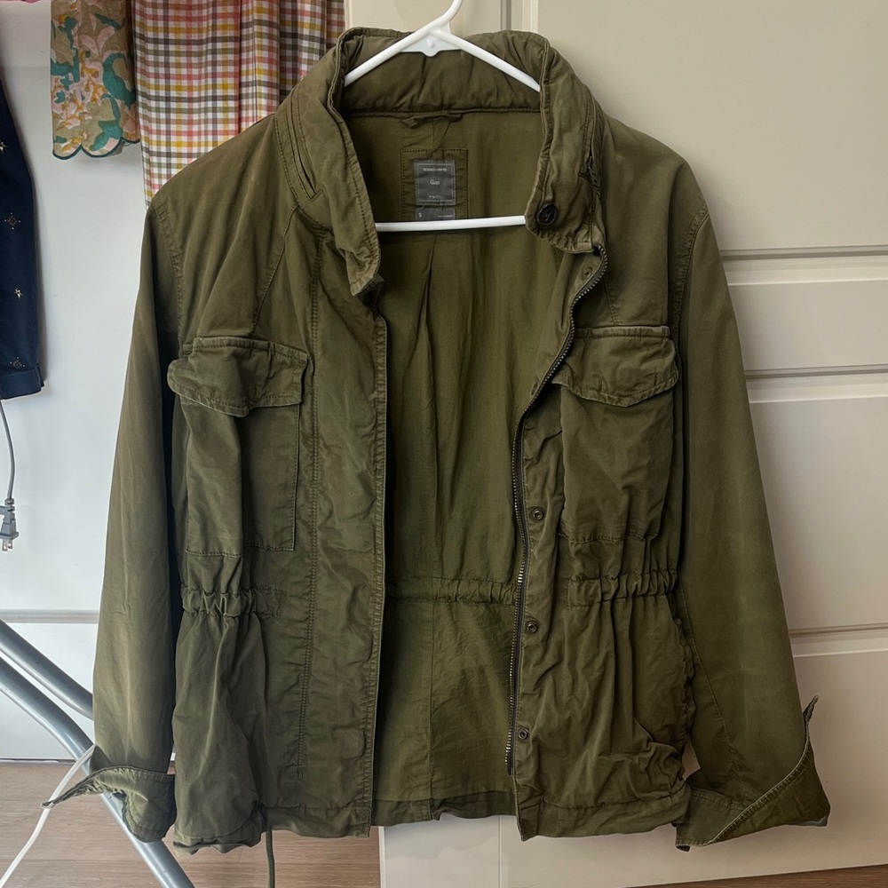 Gap small Olive Green Utility Jacket / chore coat